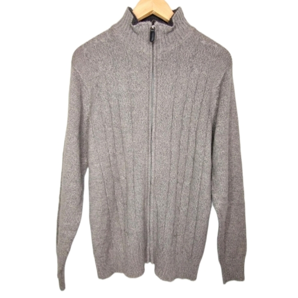 Oscar de la Renta Other - Oscar de la Renta Men's Cotton Blend Cable Knit Fall Winter Long Sleeves Sweater